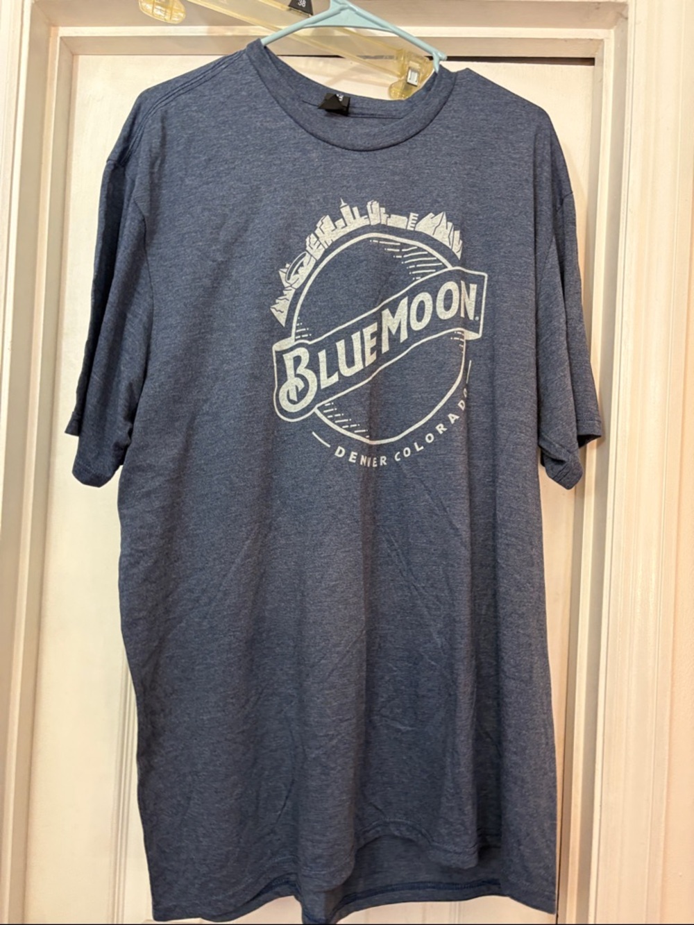 Blue Moon Graphic Tee - Blue - Unbranded